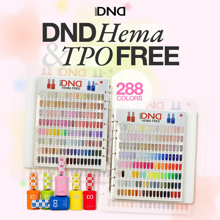 DND HEMA &amp; TPO Free Collection (288 colors)