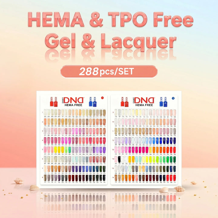 DND HEMA &amp; TPO Free Collection (288 colors)