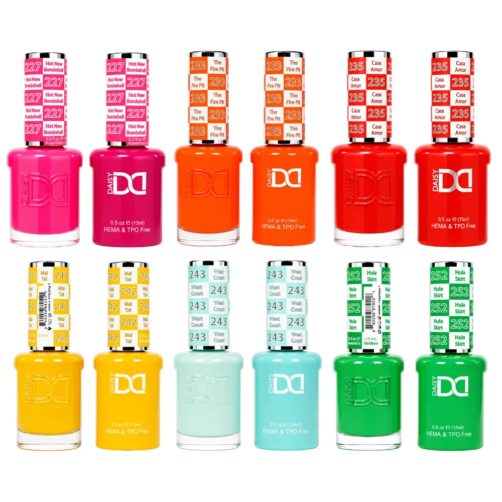 DND HEMA &amp; TPO Free Collection (288 colors)