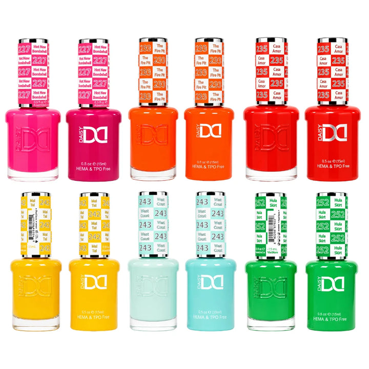 DND HEMA &amp; TPO Free Collection (288 colors)