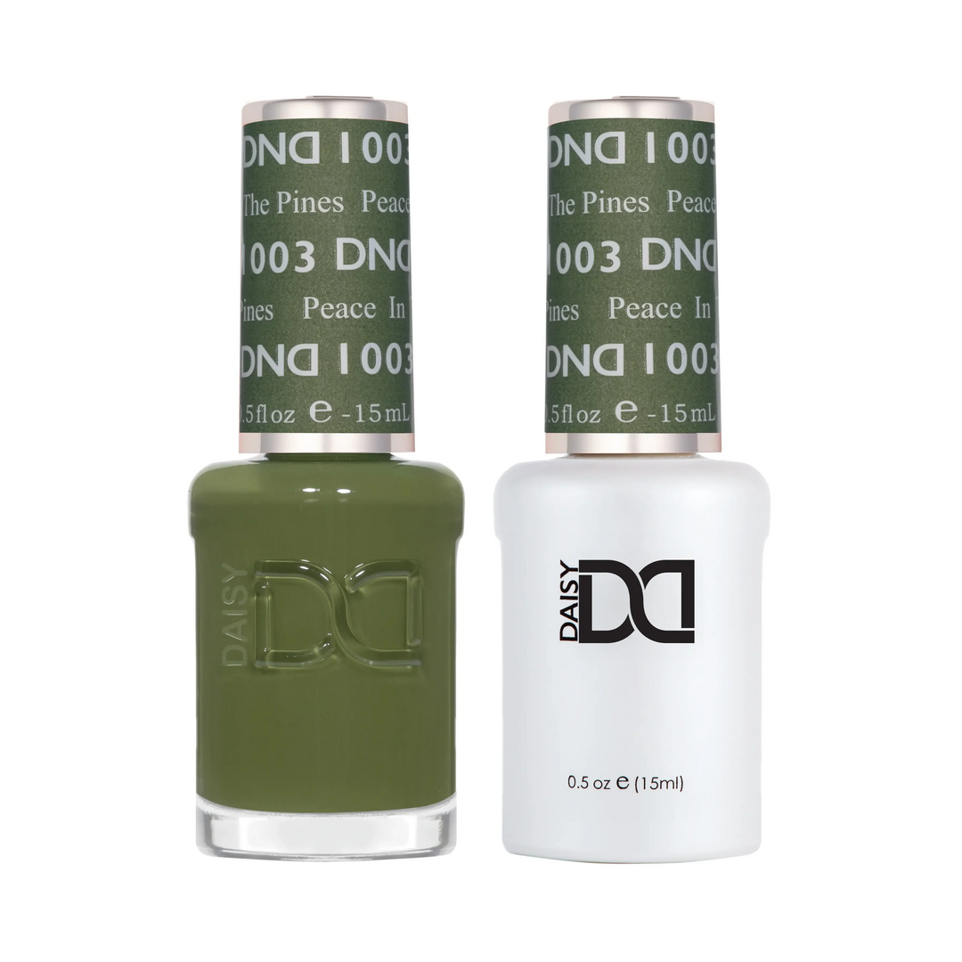 DND DUO GEL MATCHING COLOR 1003 Peace in the Pines