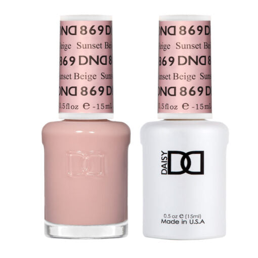 DND DUO GEL MATCHING COLOR (801-899)