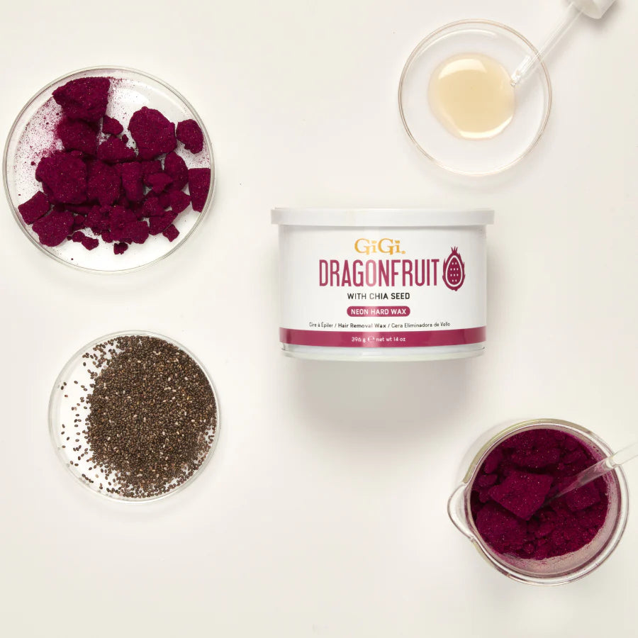 GiGi Neon Hard Wax  - Dragonfruit  14oz