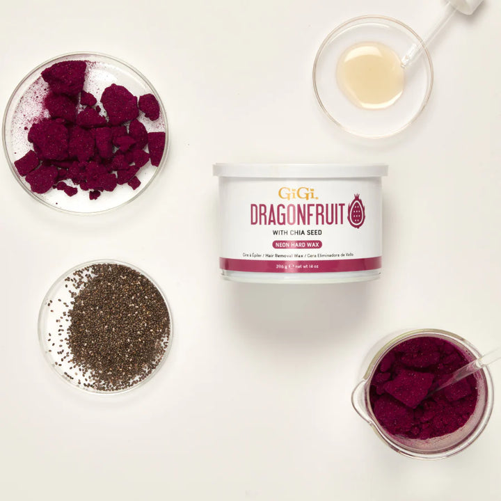 GiGi Neon Hard Wax  - Dragonfruit  14oz