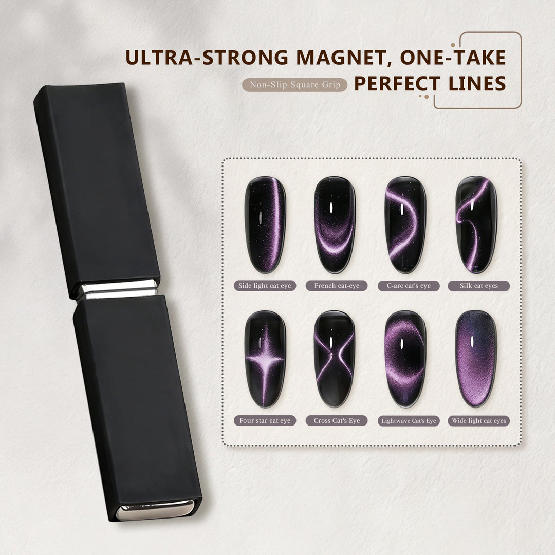 Dual Head Rectangle Nail Art Magnet (2pcs)