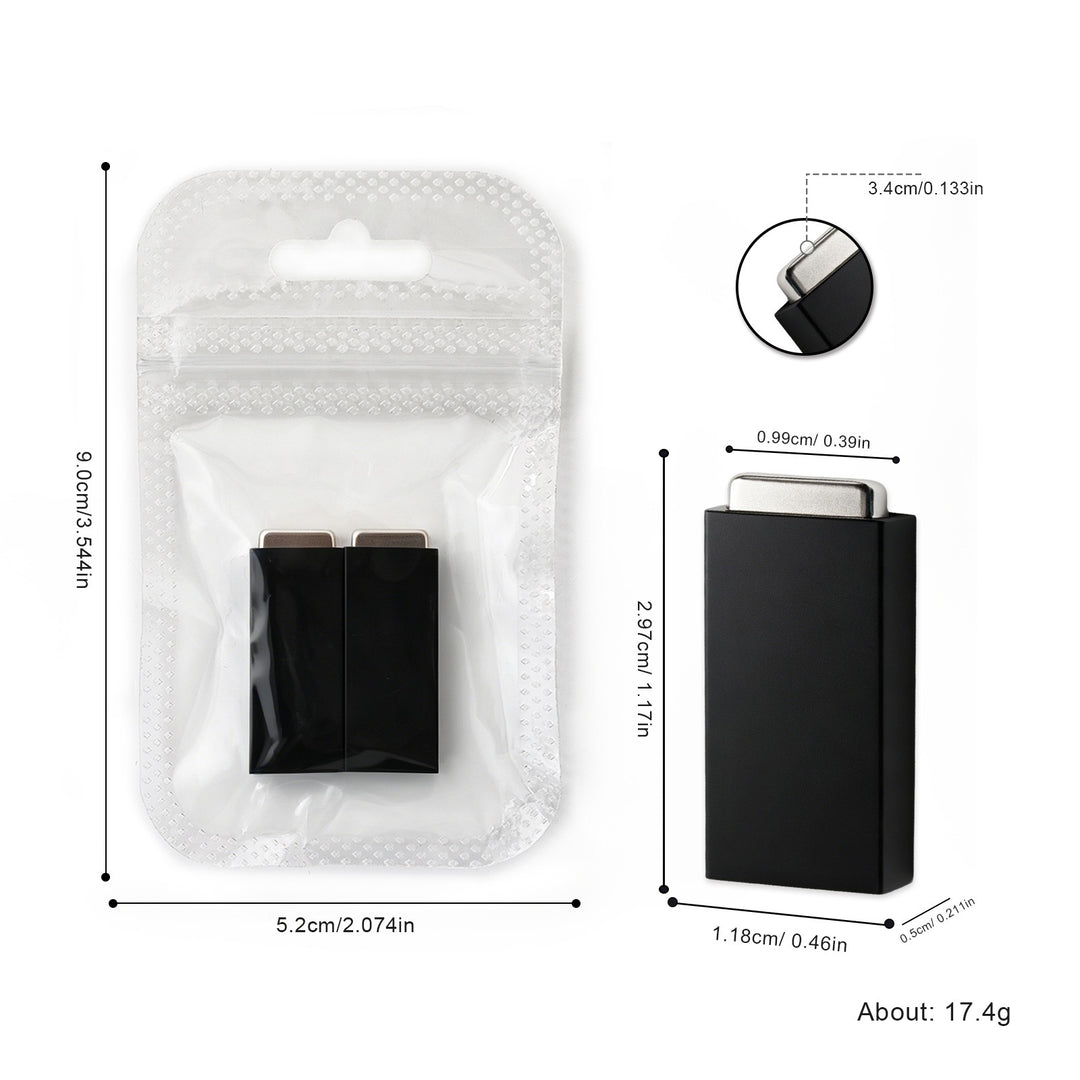 Dual Head Rectangle Nail Art Magnet (2pcs)