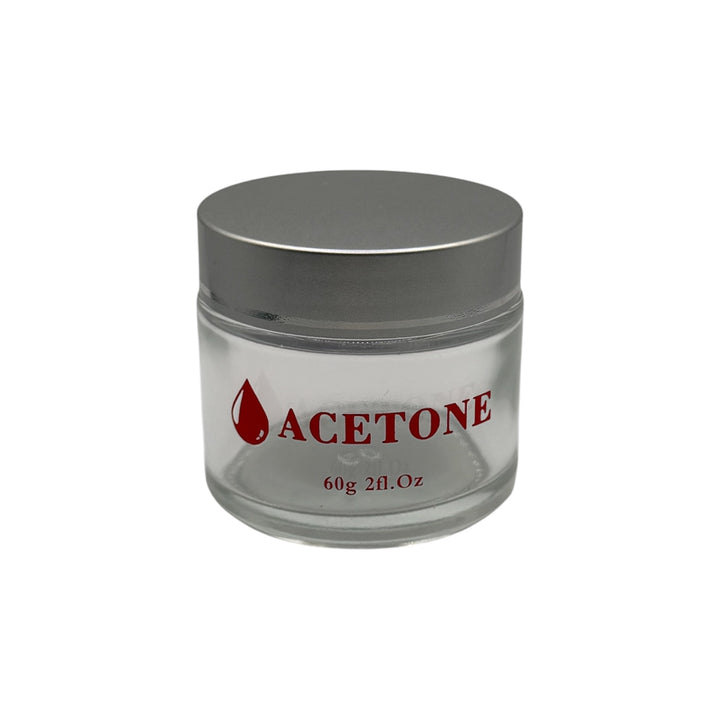 Empty Glass Jar 60g - Acetone