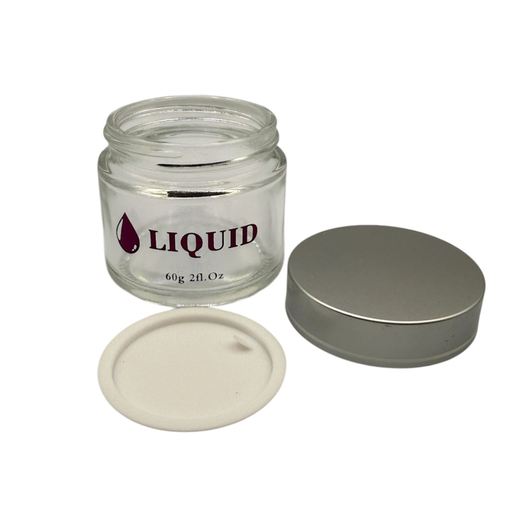 Empty Glass Jar 60g - Liquid