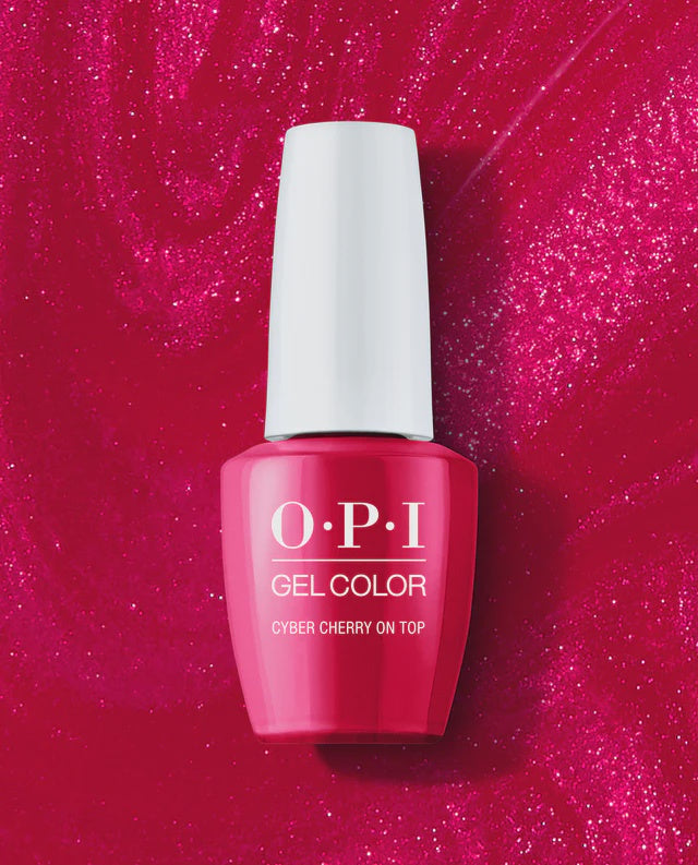 OPI Gel Polish - GC  F014 Cyber Cherry on Top