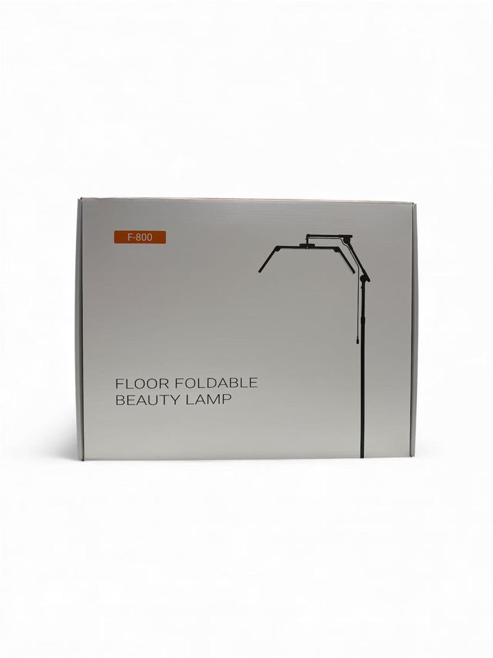 F-800F Floor Beauty Double Foldable  LED Lamp