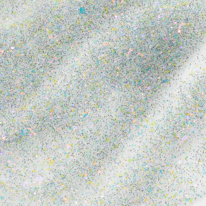 Aprés Flash Glitter Astral Gel Couleur FG01 Wakey Reiki - glitter close-up