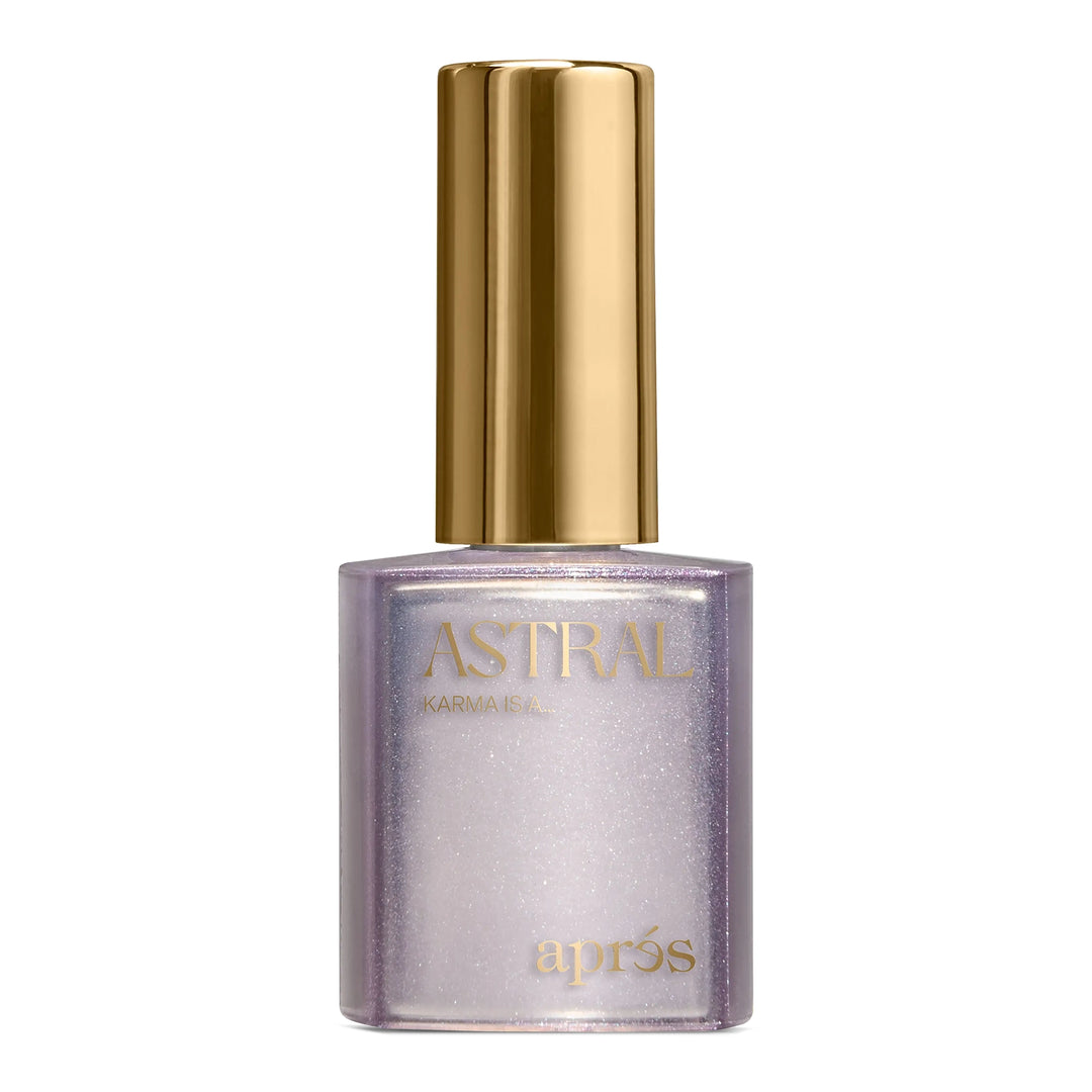 Aprés Flash Glitter Astral Gel Couleur FG06 Karma Is A... - swatch
