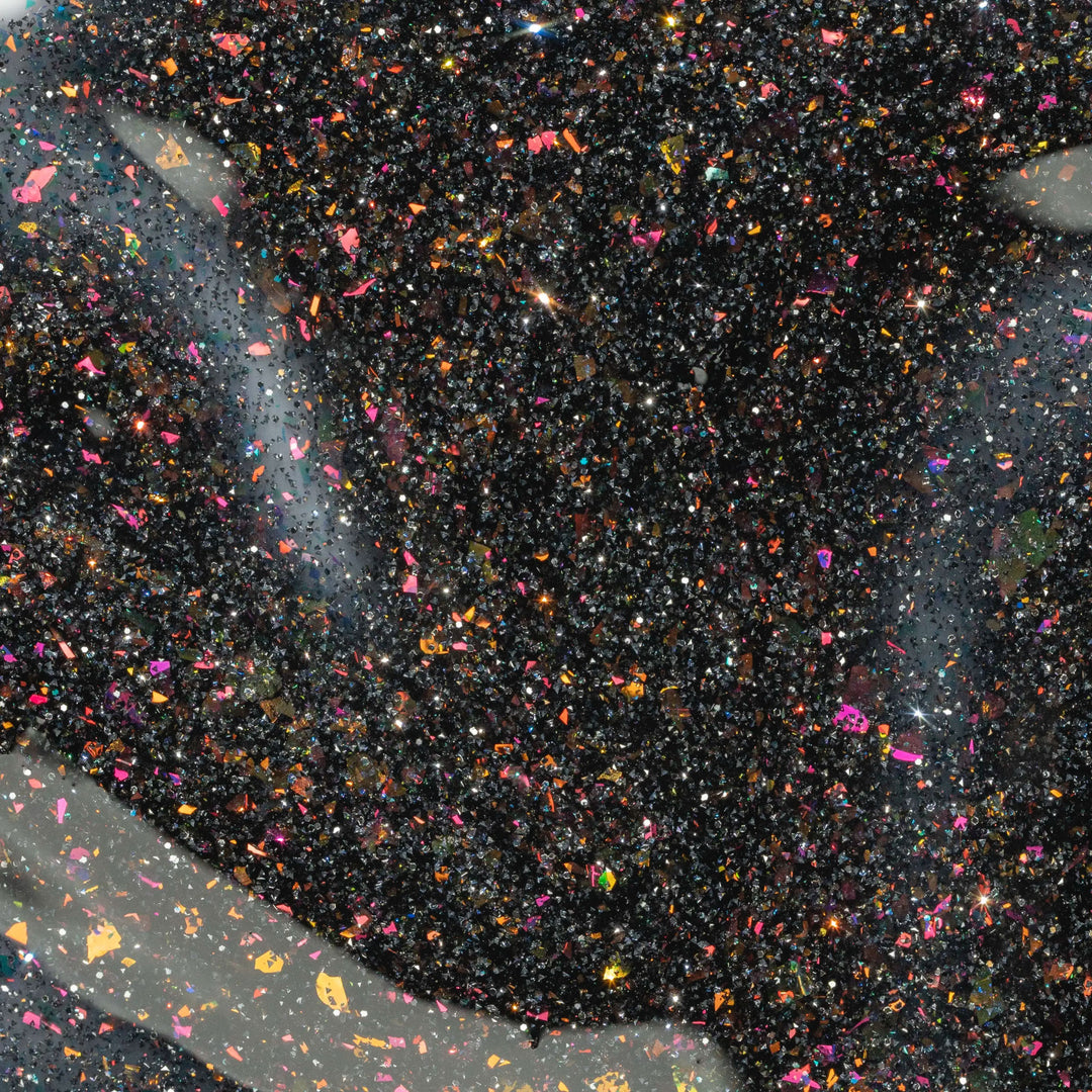 Aprés Flash Glitter Astral Gel Couleur FG07 Just A Phase - glitter close-up
