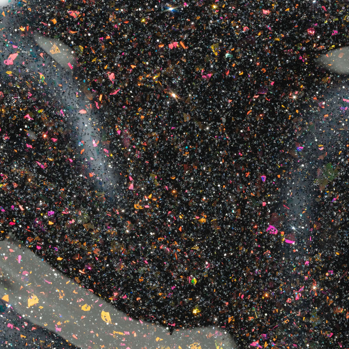 Aprés Flash Glitter Astral Gel Couleur FG07 Just A Phase - glitter close-up