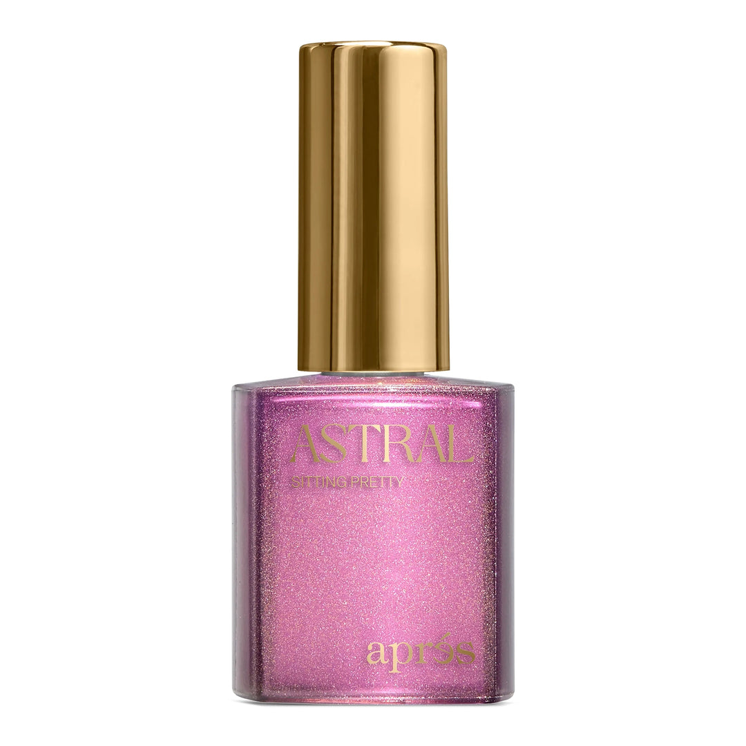 Aprés Flash Glitter Astral Gel Couleur FG08 Sitting Pretty - bottle
