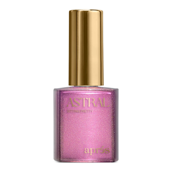 Aprés Flash Glitter Astral Gel Couleur FG08 Sitting Pretty - bottle