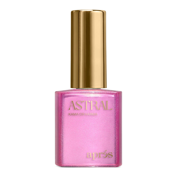 Aprés Flash Glitter Astral Gel Couleur FG10 Kama Or Karma - bottle