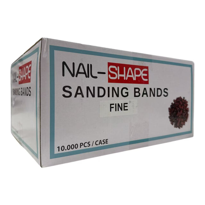 Nail-Shape Brown Sanding Band 1000pcs/Bag
