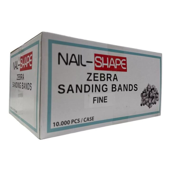 Nail-Shape Zebra Sanding Band 1000pcs/Bag