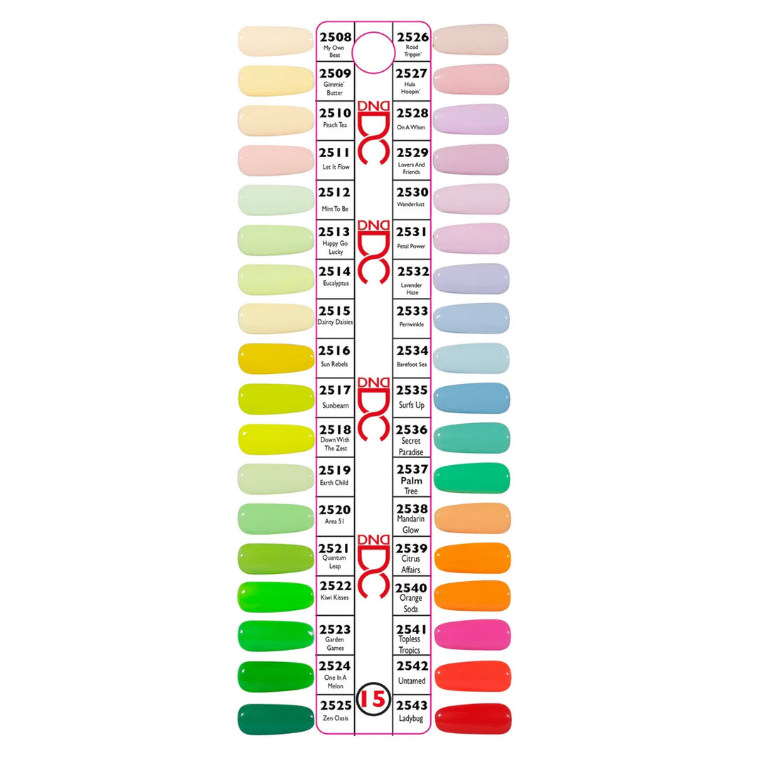 DC 2508 - 2543 Gel Polish Only