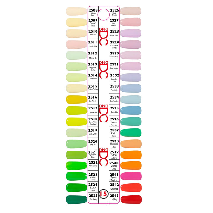 DC 2508 - 2543 Gel Polish Only