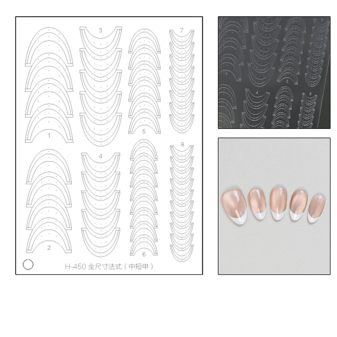 French Nail Art Sticker - H450
