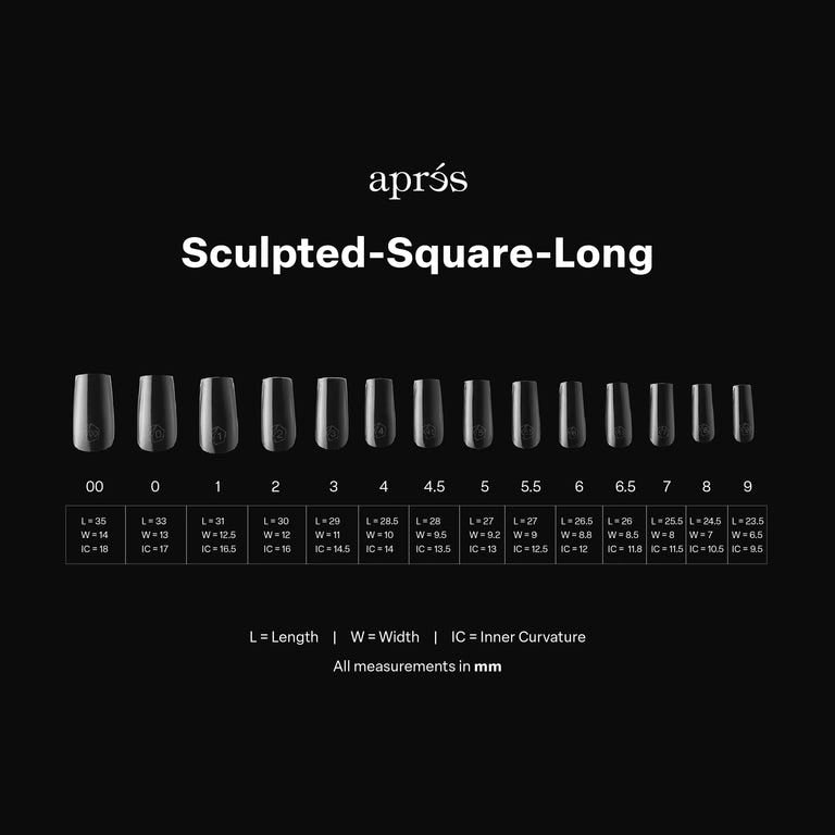 GEL-X® Sculpted Square Long Box of Tips - Mini (280pcs)