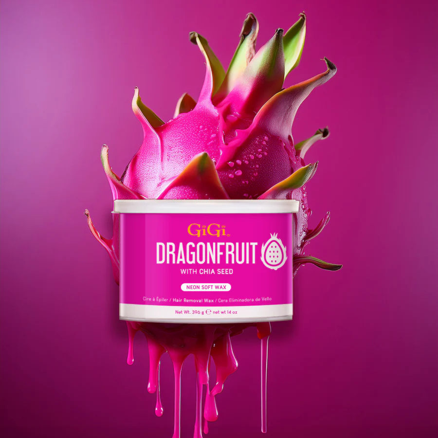 GiGi Neon Soft  Wax  - Dragonfruit 14oz