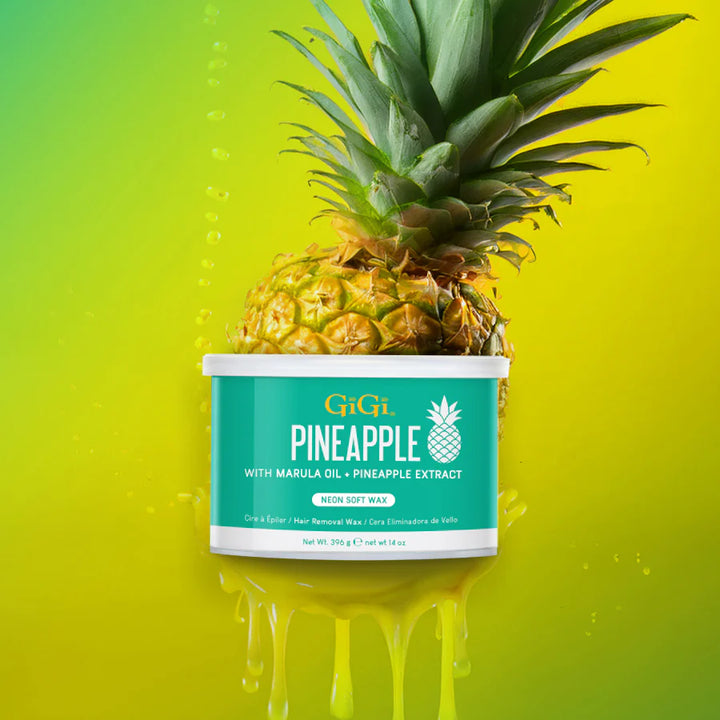 GiGi Neon Soft  Wax  - Pineapple 14oz