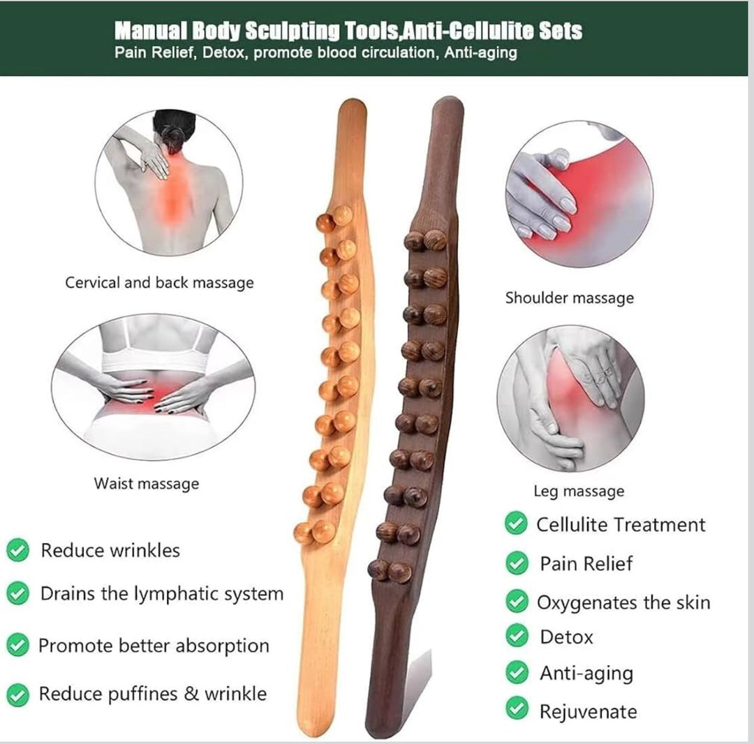 Guasha Wood Massage Stick