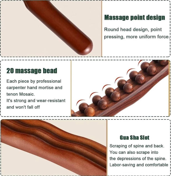 Guasha Wood Massage Stick