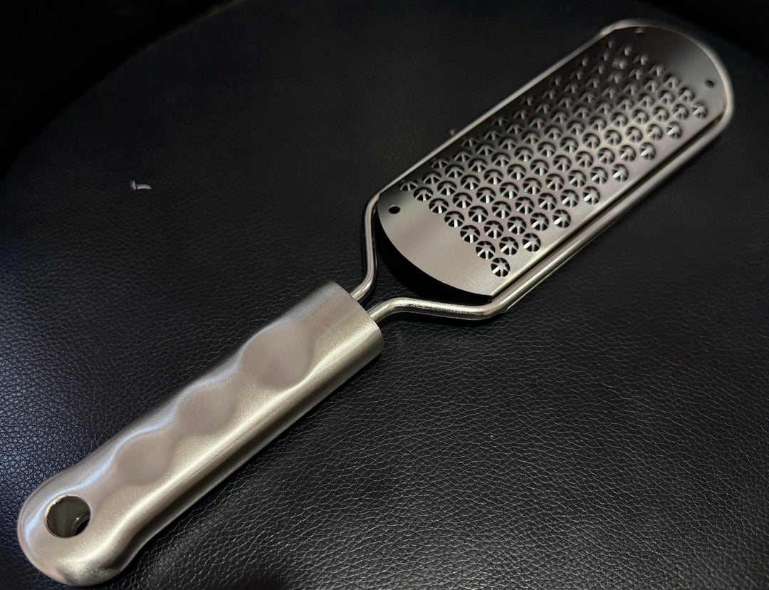 Stainless Steel Foot File - Stainless Steel Handle