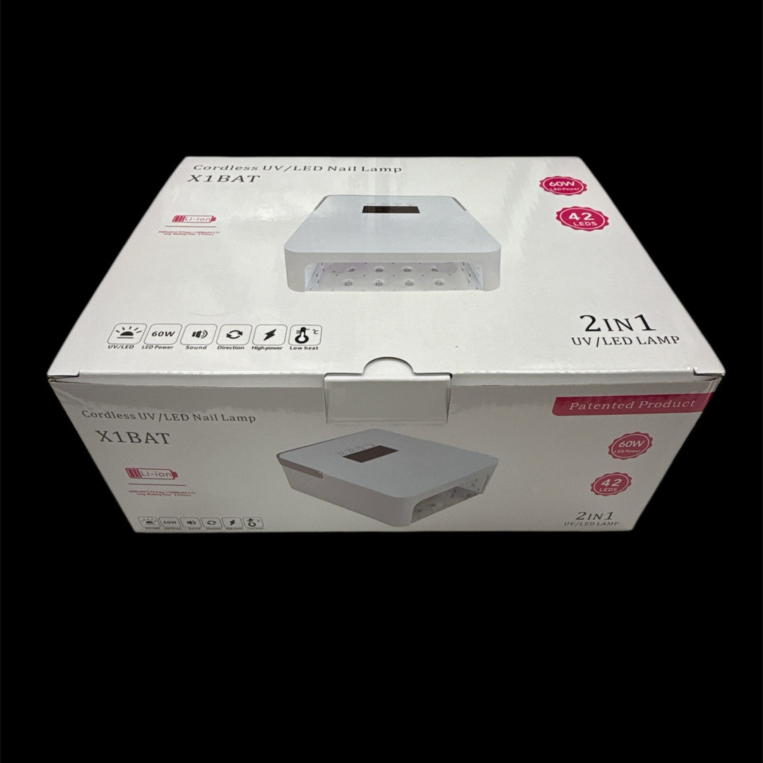 X1 Bat Cordless UV/LED Nail Lamp
