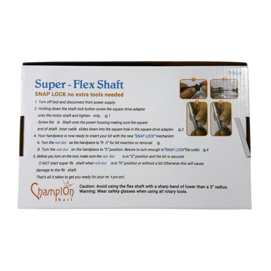 Champion Nail Super Flex Shaft Snap Lock