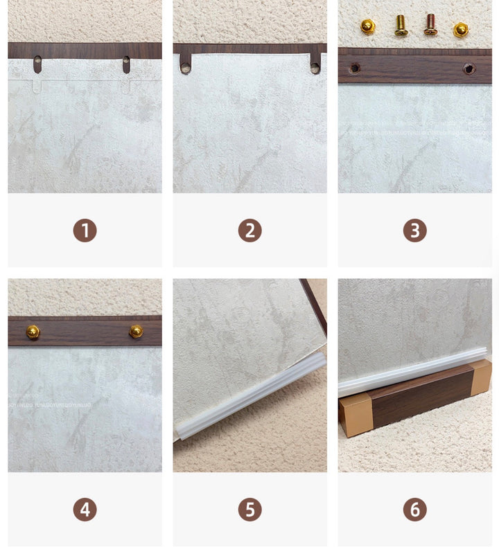 Wooden Nail Color Display Board With Stand