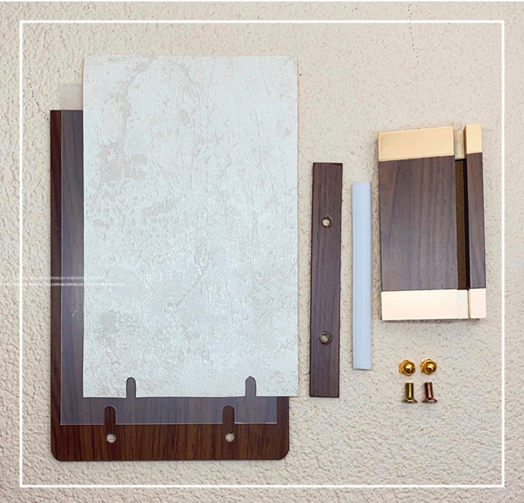 Wooden Nail Color Display Board With Stand