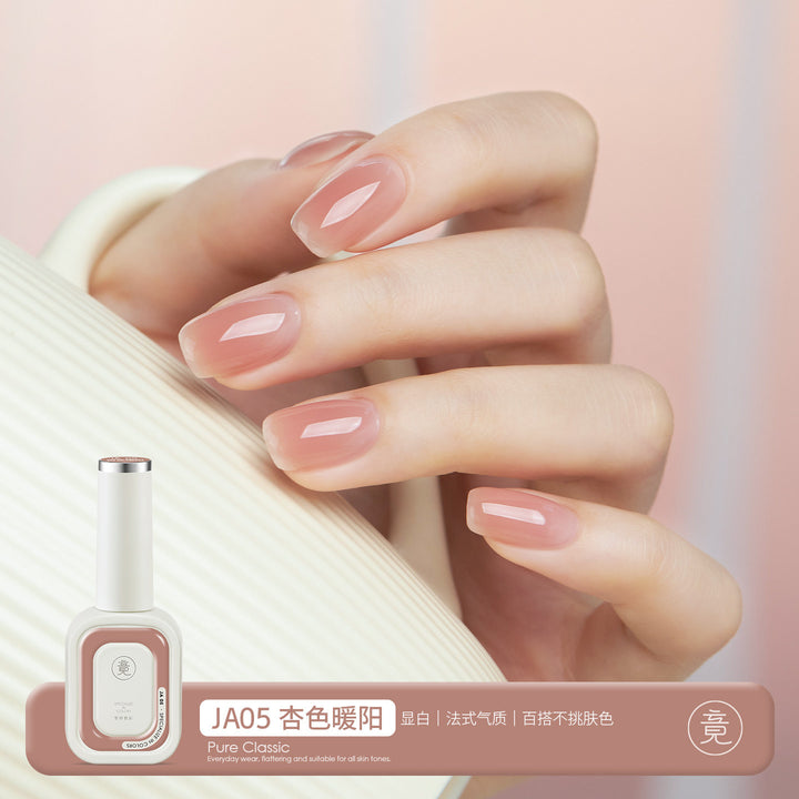 JING 5 in 1 Gel Polish Bottle 12ml (JA 01- 18) 轻色胶5合1系列