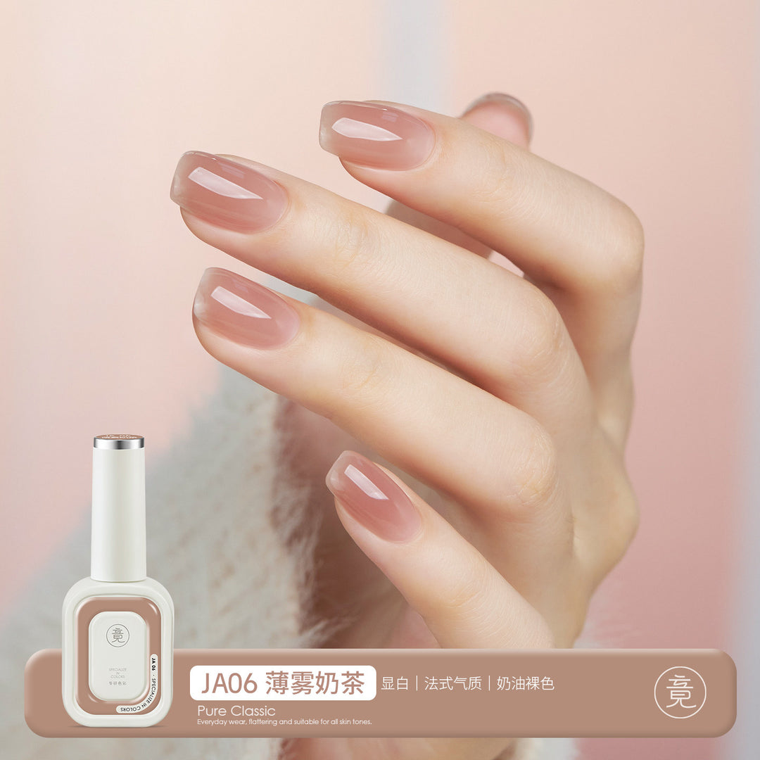 JING 5 in 1 Gel Polish Bottle 12ml (JA 01- 18) 轻色胶5合1系列