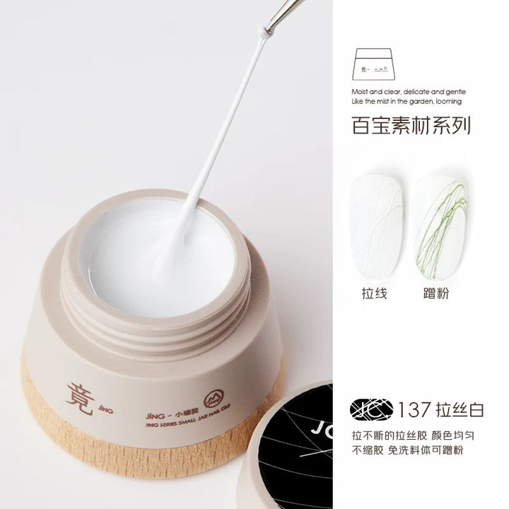 Hộp đựng nguyên liệu trang trí móng tay JING 5g (Bách Bảo Tố Tài)