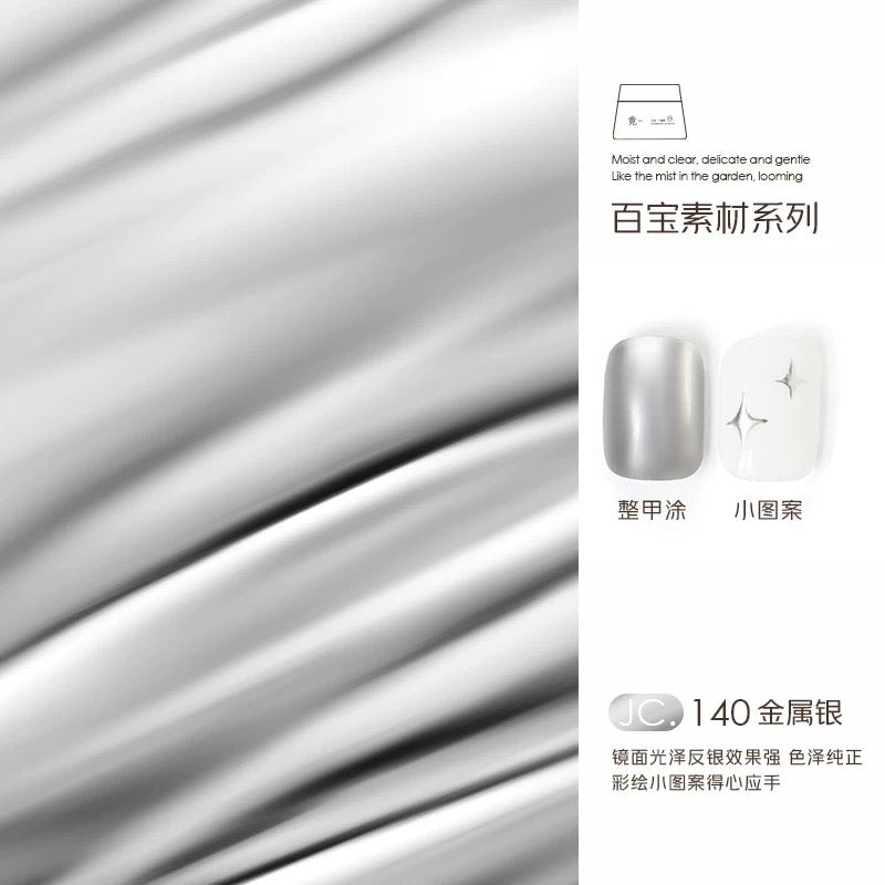 Hộp đựng nguyên liệu trang trí móng tay JING 5g (Bách Bảo Tố Tài)