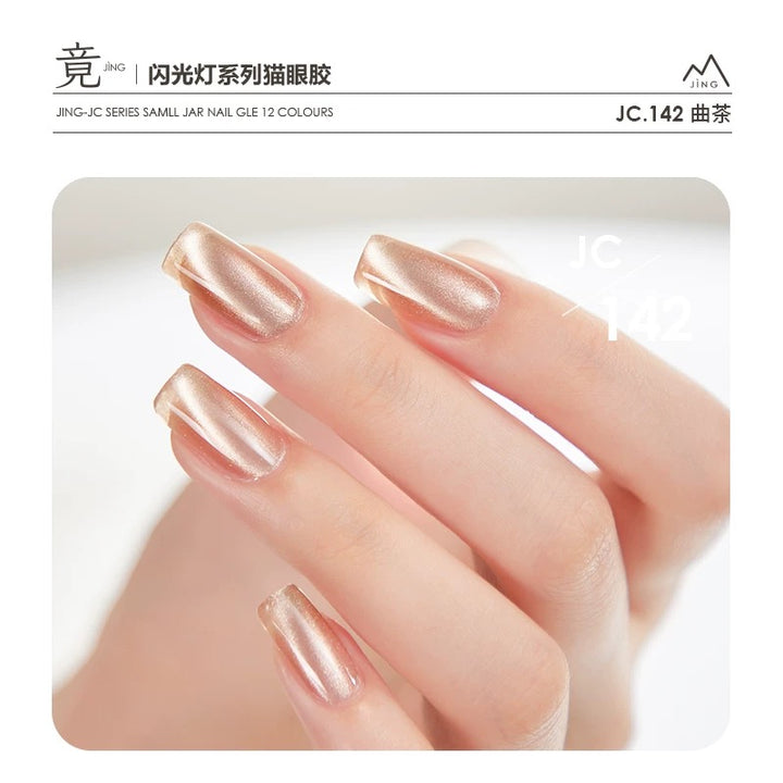 JING Cat Eye Gel Jar 5g (JC141-152) Gel mắt mèo lấp lánh