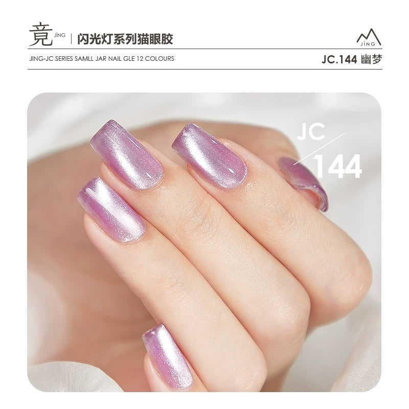 JING Cat Eye Gel Jar 5g (JC141-152) Gel mắt mèo lấp lánh