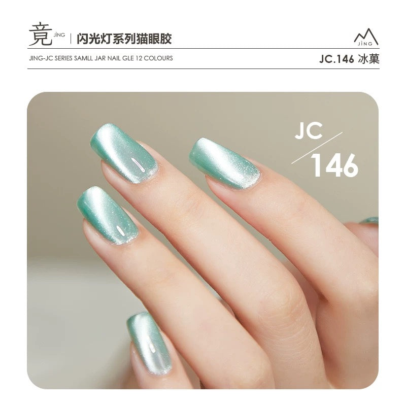 JING Cat Eye Gel Jar 5g (JC141-152) Gel mắt mèo lấp lánh