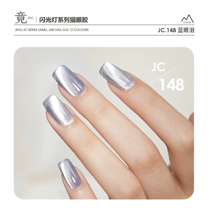 JING Cat Eye Gel Jar 5g (JC141-152) Gel mắt mèo lấp lánh