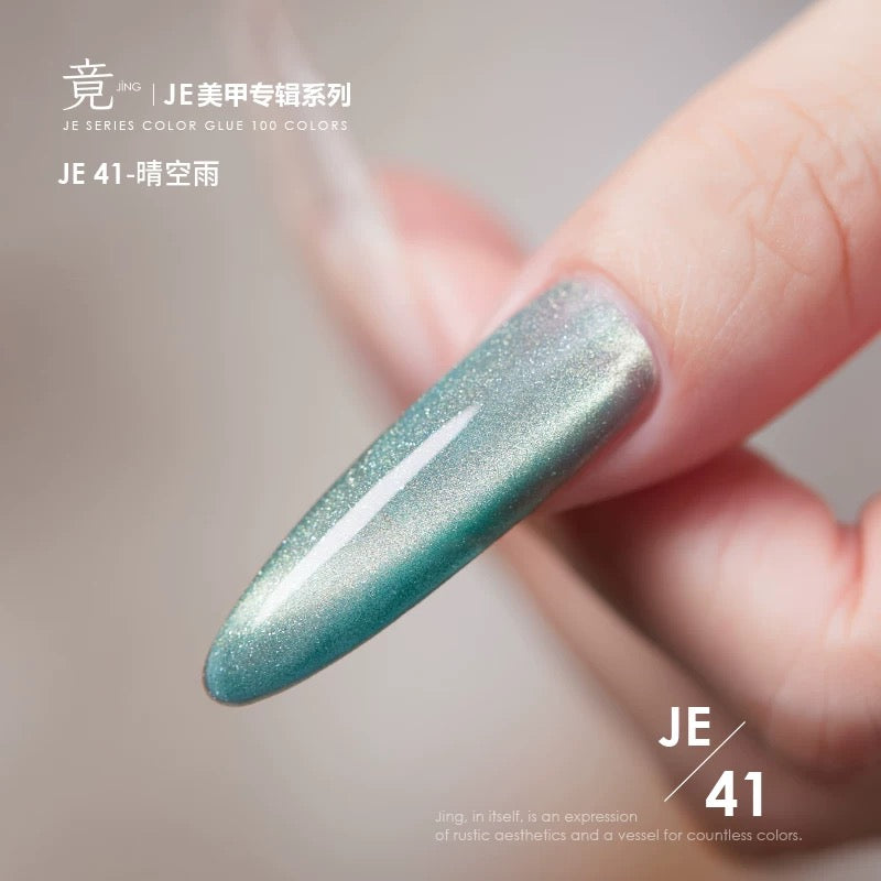 JING Sơn Gel Móng Tay Chai 16ml (JE41-60) Dòng Sợi Lá Rừng