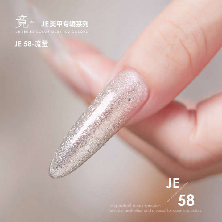 JING Sơn Gel Móng Tay Chai 16ml (JE41-60) Dòng Sợi Lá Rừng