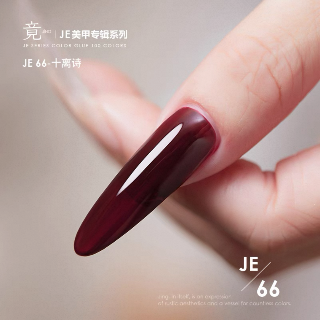 Chai Sơn Gel Móng Tay JING 16ml (JE61-80) Dòng Lăng Lô