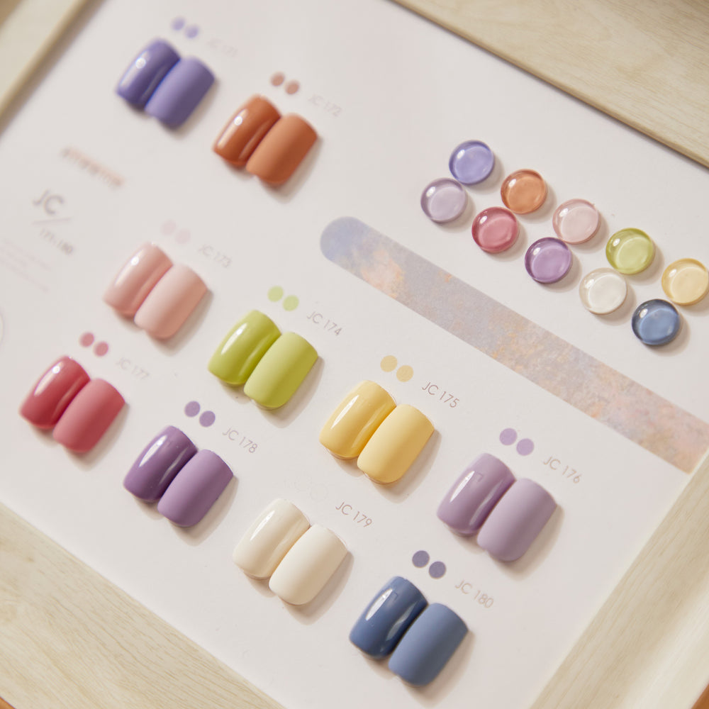 JING Nail Polish Gel Jar 5g (JC171-180) 春日缪斯 - Gel Polish (view 2)