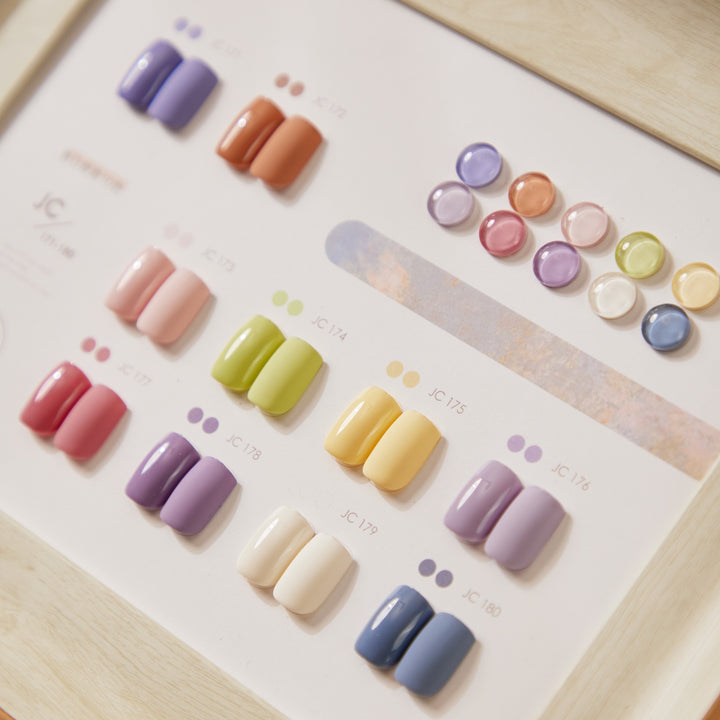 JING Nail Polish Gel Jar 5g (JC171-180) Nàng Thơ Mùa Xuân