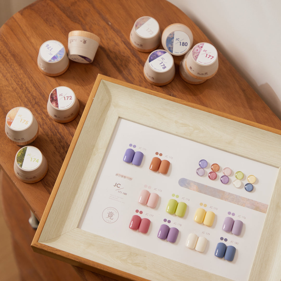 JING Nail Polish Gel Jar 5g (JC171-180) Nàng Thơ Mùa Xuân